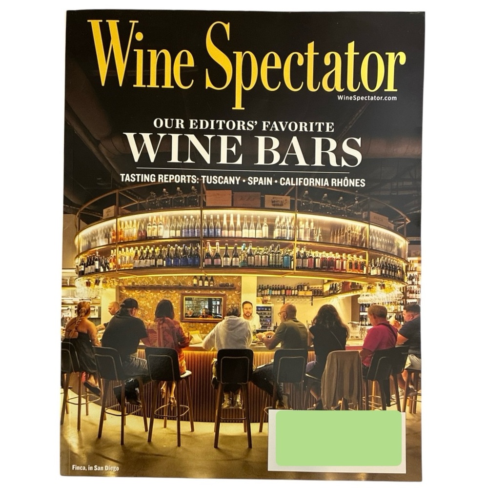 Wine Spectator Magazine October 15 2025 Editors Favorite Wine Bars Tuscany Spain